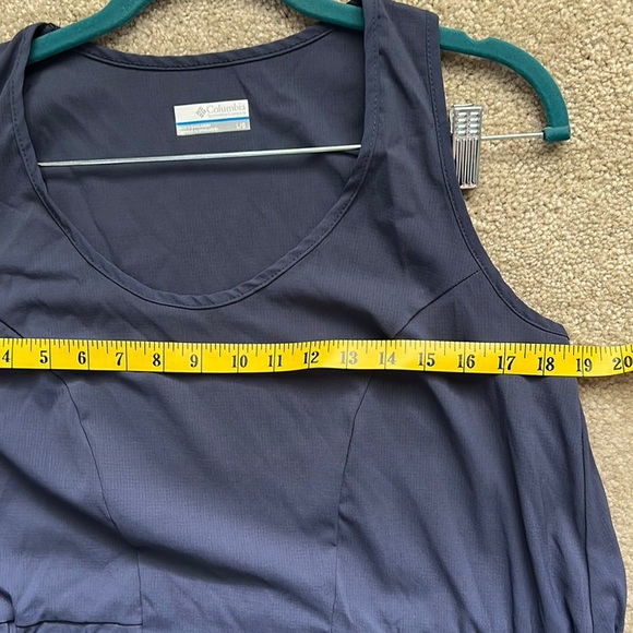 Columbia Nocturnal Blue On The Go Casual Dress Women’s Large Activewear SPF 40 - Picture 5 of 8